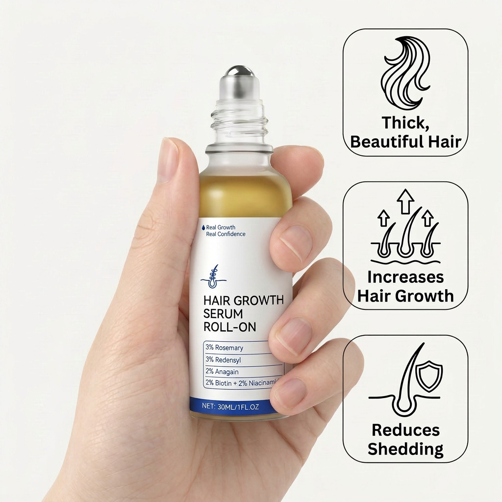 Hair Growth Serum Roll-On